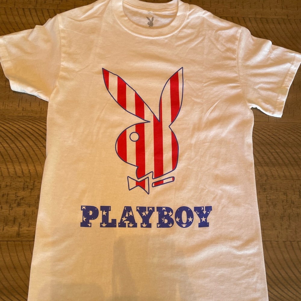 Playboy White Tee